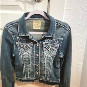 L.A. IDOL DENIM JACKET WOMEN’S MEDIUM